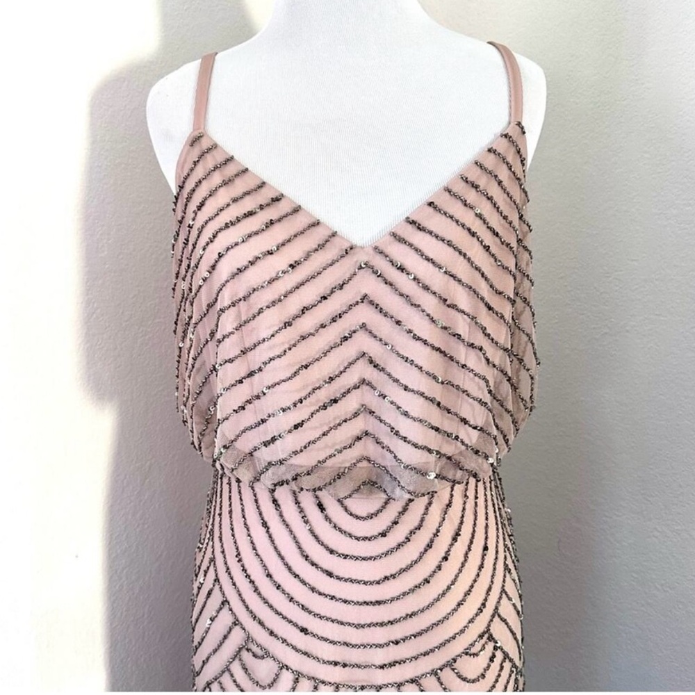 Adrianna Papell Beaded cocktail dress in size 4 - Picture 3 of 16